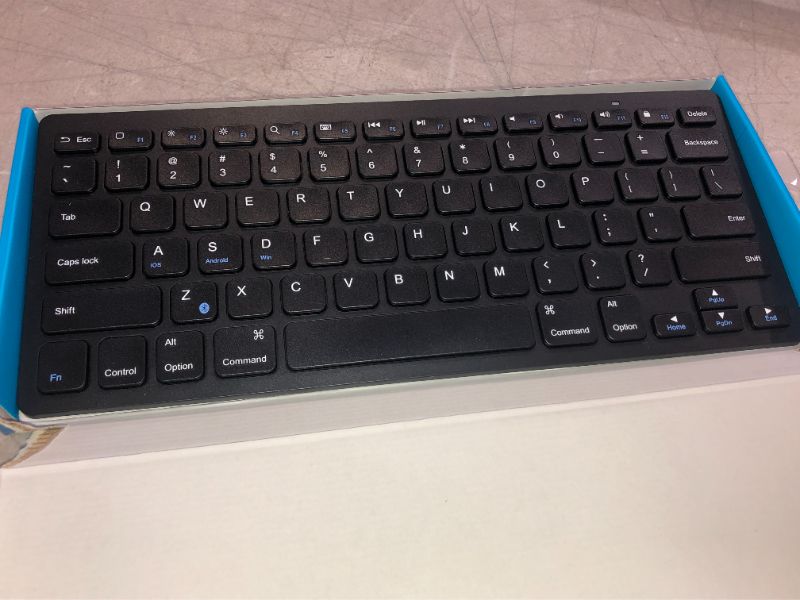 Photo 2 of Anker Bluetooth Ultra-Slim Keyboard (Black)
