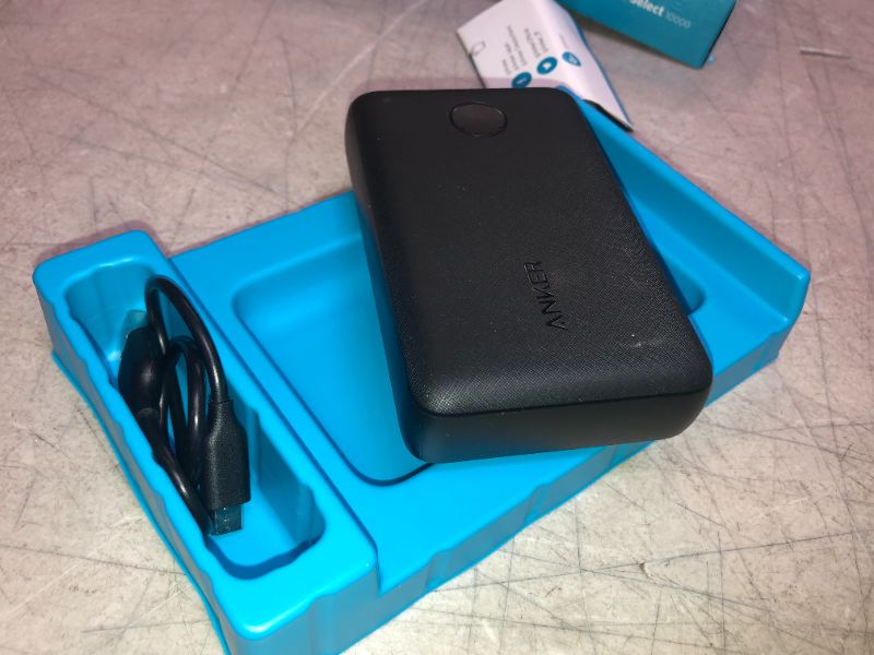 Photo 2 of Anker PowerCore Select 10000mAh Power Bank with PowerIQ, Black
