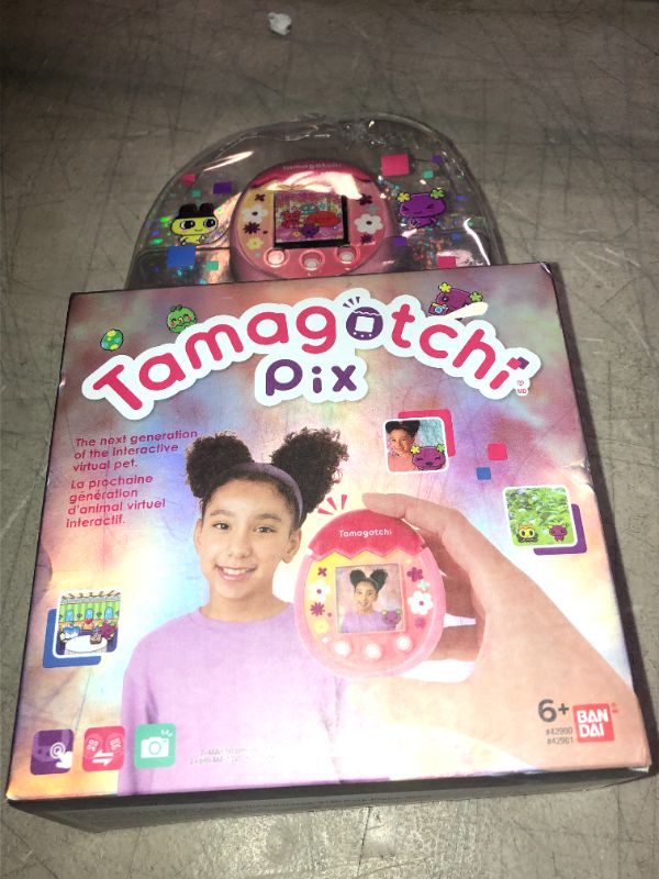 Photo 2 of Bandai - Tamagotchi Pix - Pink
