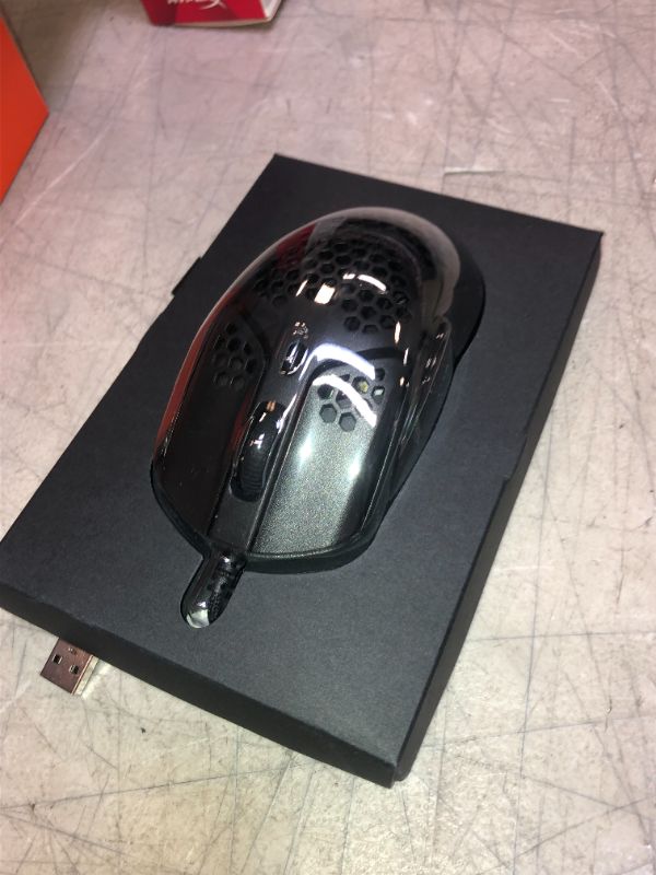 Photo 2 of HyperX Pulsefire Haste Ultra Light Hex Shell Design Gaming Mouse, Black
