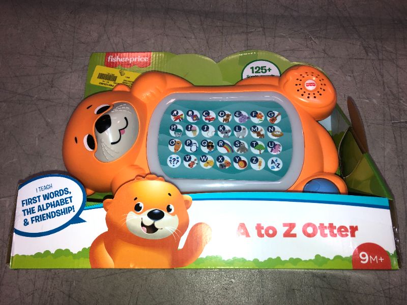 Photo 2 of Fisher-Price Linkimals a to Z Otter, with Interactive Keyboard
