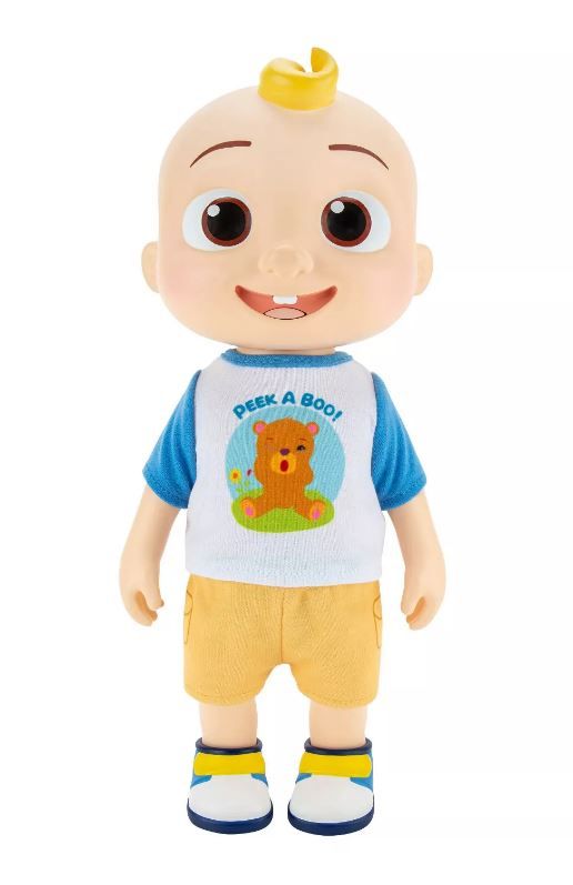 Photo 1 of CoComelon Deluxe Interactive JJ Doll Plush
