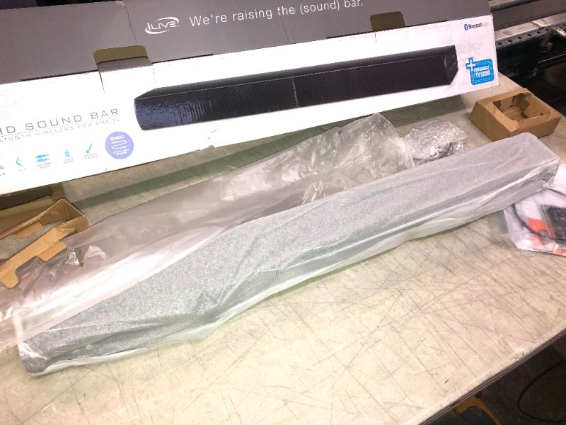 Photo 1 of iLive ITB190B 32" Bluetooth Wireless Soundbar, Black
