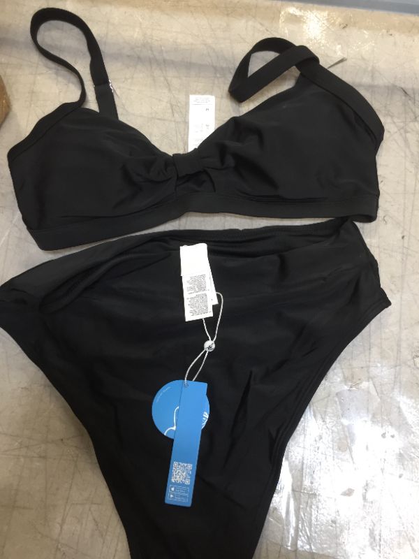 Photo 1 of WOMENS BATHING SUIT SIZE MEDIUM BLACK 