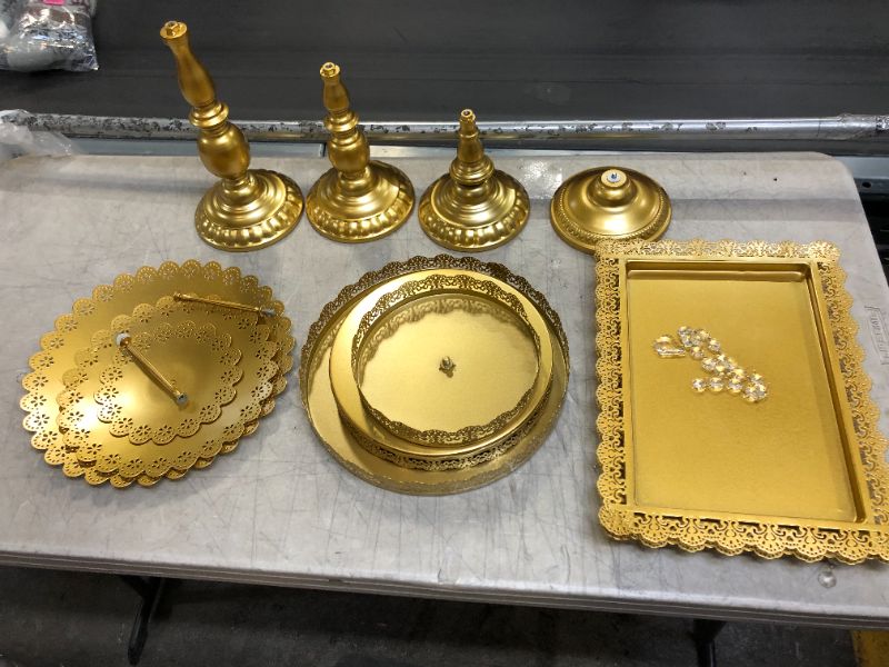 Photo 1 of 6 Piece Serving Trays and Center Pieces