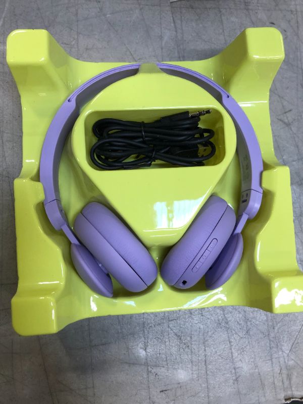 Photo 1 of onn. Bluetooth On-Ear Headphones, Purple	