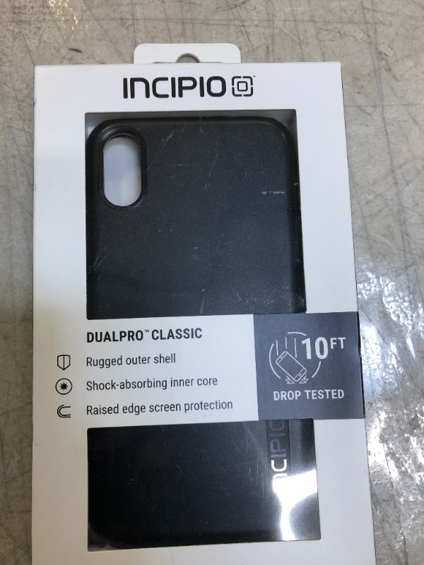 Photo 1 of Incipio DualPro Classic Case for iPhone XR - Jet Black	