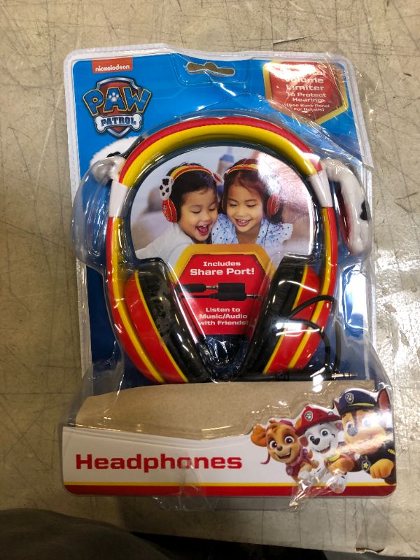 Photo 1 of Kiddesigns x Nickelodeon Paw Patrol Marshall Headphones - Ages 3+	