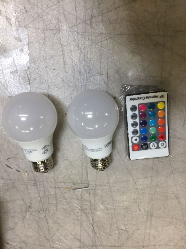 Photo 1 of Color Changing Light Bulbs with Control