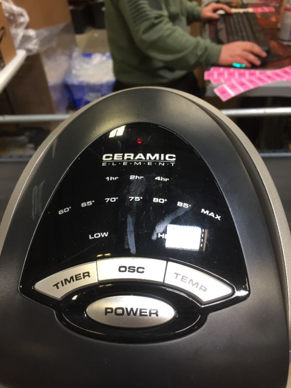 Photo 1 of 751320 Ceramic Tower Heater w Remote	