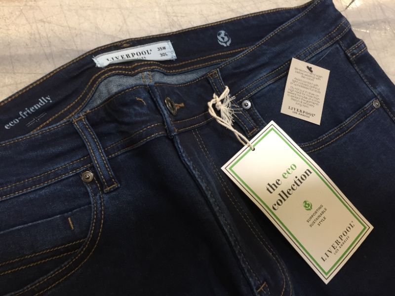 Photo 1 of Liverpool mens Straight 35X30 JEANS DENIM PANTS