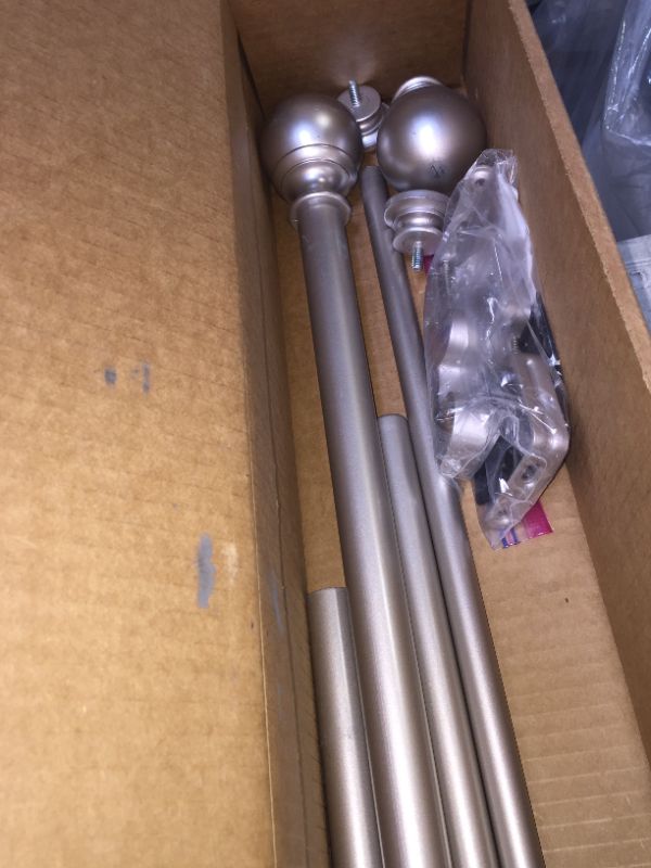 Photo 1 of CHROME CURTAIN ROD 44 INCH