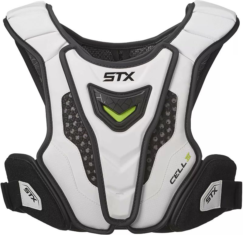 Photo 1 of Stx Lacrosse Cell 4 Shoulder Pad Liner, White, X-large
