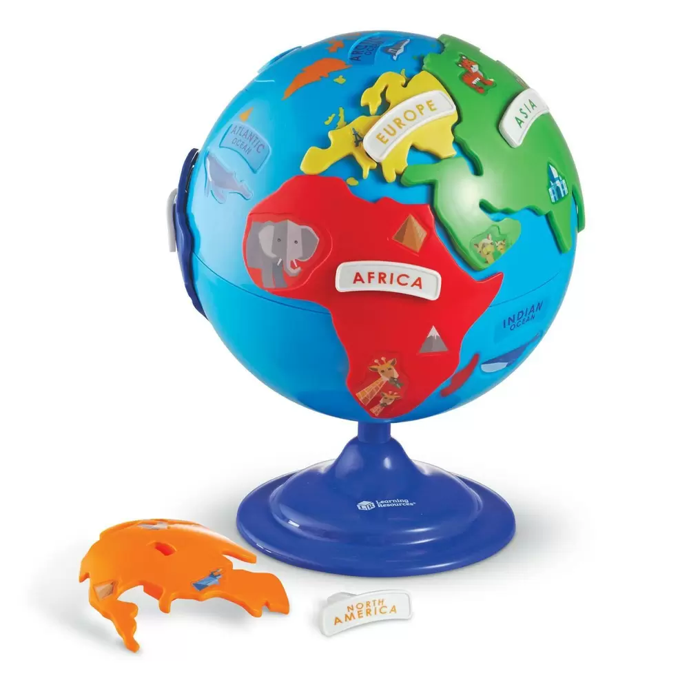 Photo 1 of Learning Resources Puzzle Globe 3-D Geography
