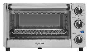 Photo 1 of Highland Highland 12L 4-Slice Air Fry Toaster Oven
