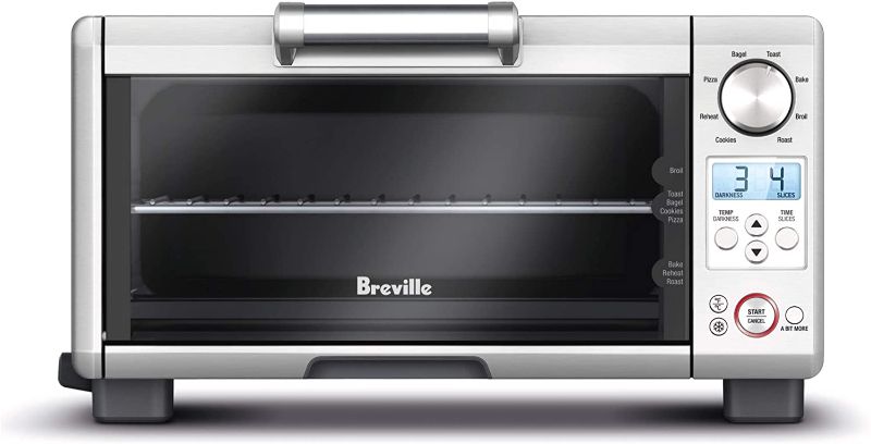 Photo 1 of Breville BOV450XL Mini Smart Oven, Countertop Toaster Oven, Brushed Stainless Steel
