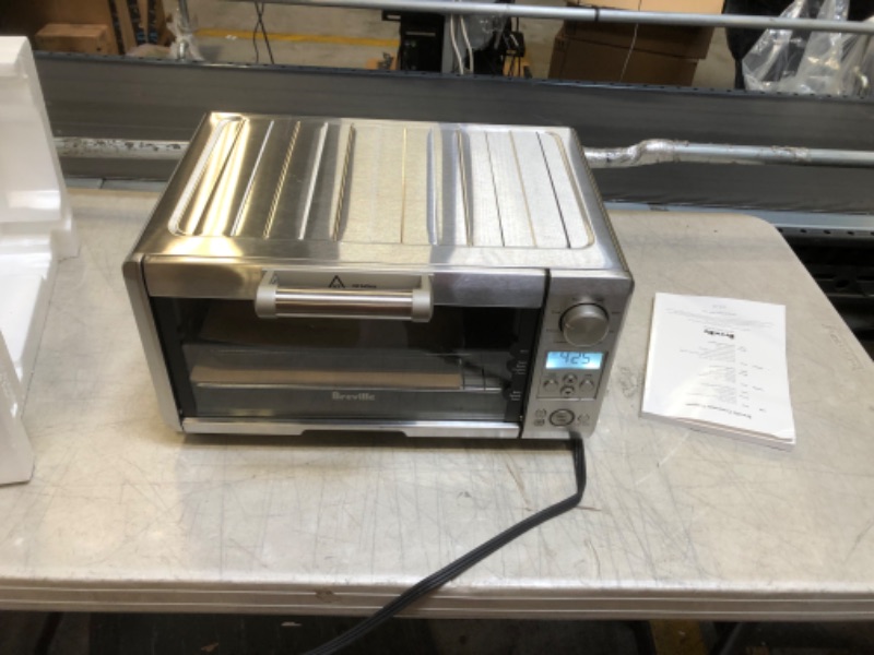 Photo 2 of Breville BOV450XL Mini Smart Oven, Countertop Toaster Oven, Brushed Stainless Steel
