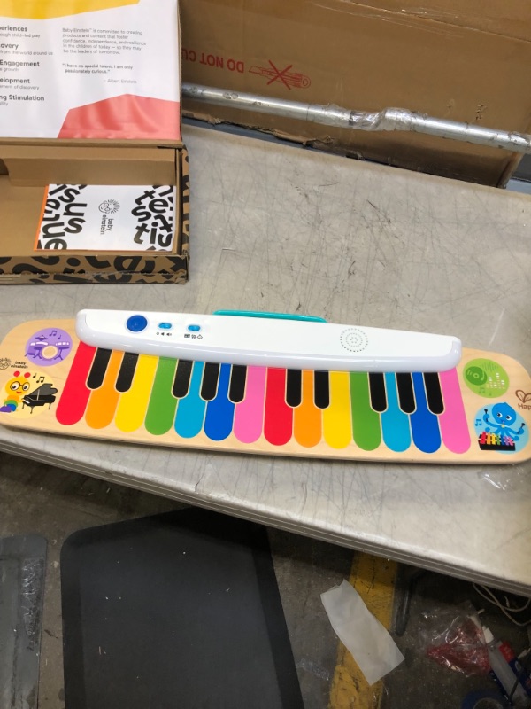 Photo 3 of Baby Einstein Notes & Keys Magic Touch Wooden Electronic Keyboard Toddler Toy, Ages 12 months +
