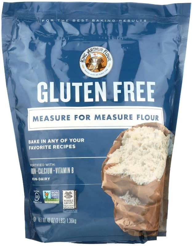 Photo 1 of King Arthur Flour Flour,Gf,Measure4measure 3 Lb (Pack of 4) expired 1/06/2022
