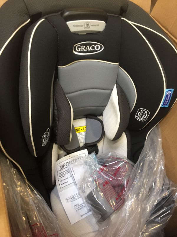 Photo 2 of Graco Extend2Fit Convertible Car Seat, Ride Rear Facing Longer with Extend2Fit, Gotham
