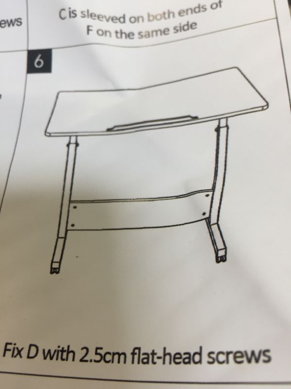 Photo 1 of ROLLING DESK 32 INCH