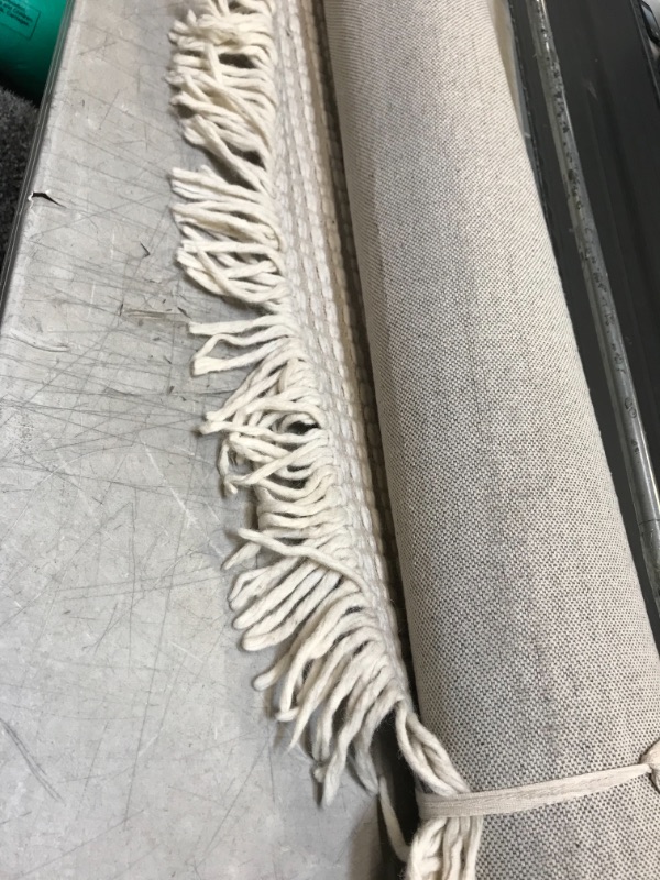 Photo 1 of 5' X 7' Textured Stripe Area Rug / Sour Cream - Hearth & Hand™ with Magnolia
