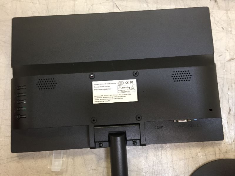 Photo 1 of Thinlerain 15 inch PC Monitor 16:9 LED Monitor 1440×900, TN Panel, 60 Hz, 5Ms, VGA, HDMI, Built-in Speakers
