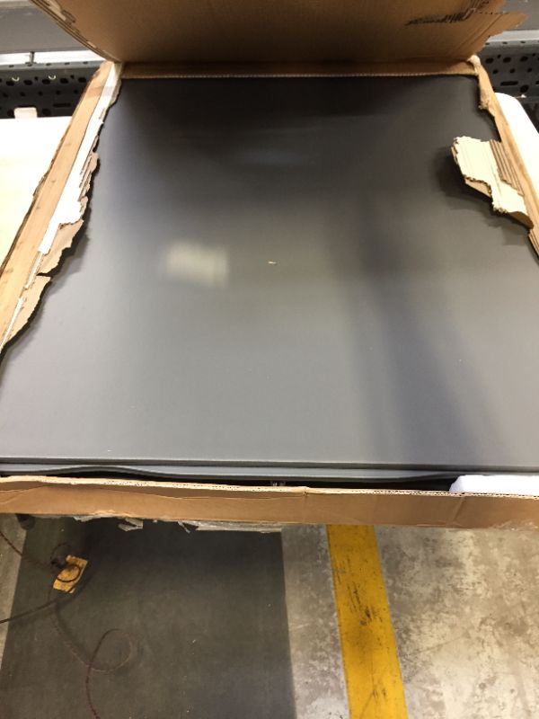 Photo 2 of Cosco 6' (72in) Signature Series Blow Mold Centerfold Table, Gray