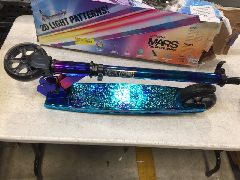 Photo 2 of Jetson Mars Iridescent Kick Scooter --- missing handlebars