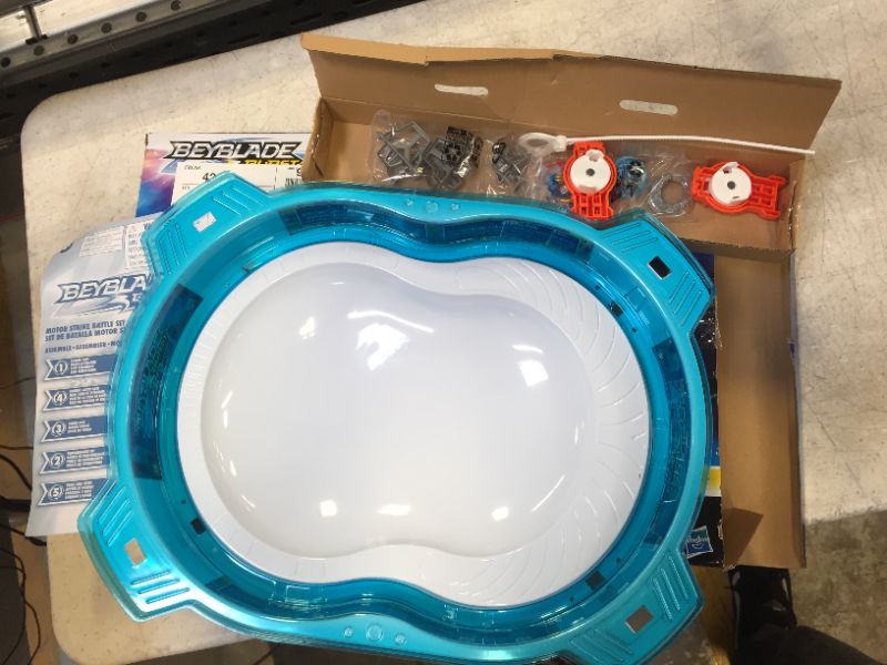 Photo 3 of Beyblade Burst Surge Speedstorm Motor Strike Battle Set