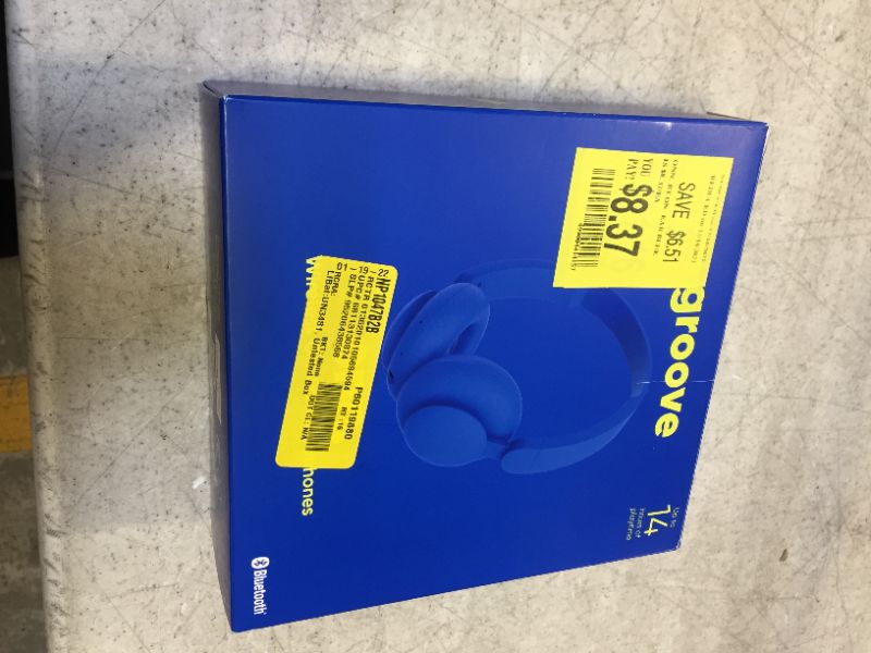 Photo 1 of onn. Bluetooth On-Ear Headphones, Blue