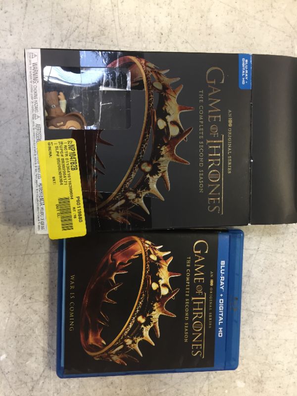 Photo 1 of  Game Of Thrones Season 2 (blu-ray, Digital Hd) + Funko Vinyl Mini