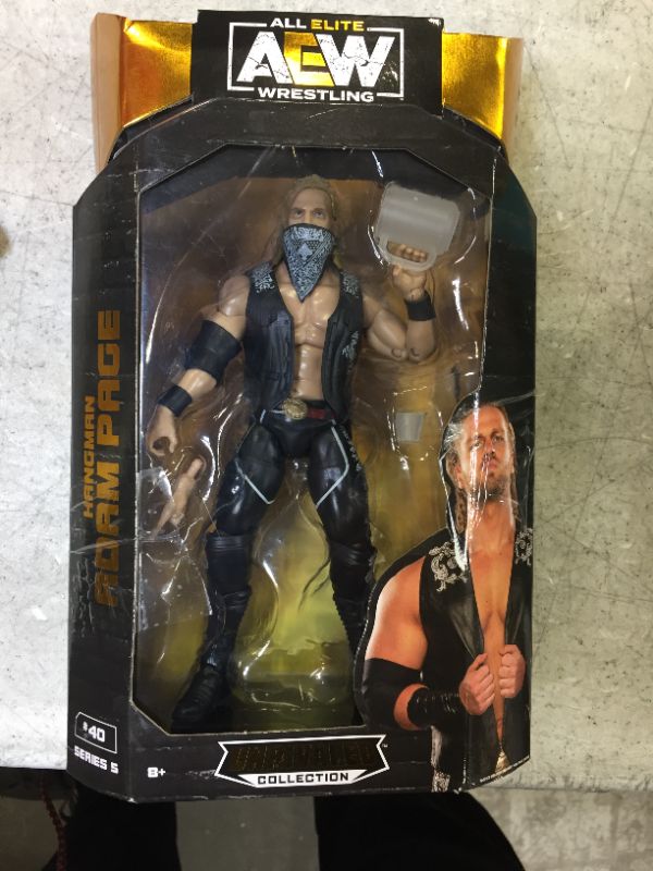 Photo 2 of All Elite Wrestling 1 Figure Pack (Unrivaled Figure) W5 - Hangman Adam Page Jazw