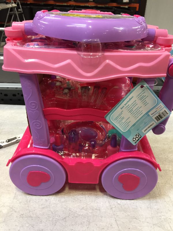 Photo 2 of Kid Connection Beauty Cart Play Set, 53 Pieces