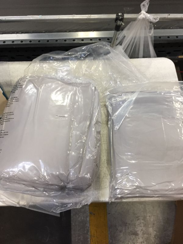 Photo 2 of Bed set comforter sheets skirt 4 pillow cases size full