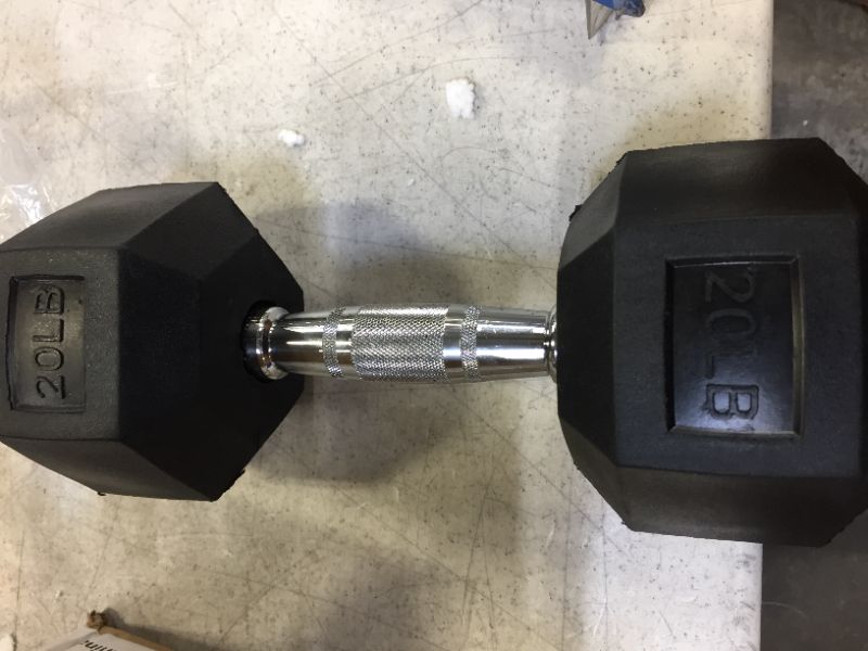 Photo 2 of 2 pack of Hex dumbbells 20lbs 40lbs total