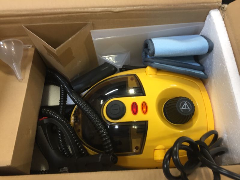 Photo 2 of Wagner Spraytech 0282014 915e On-Demand Steam Cleaner & Wallpaper Removal, Multipurpose Power Steamer, 18 Attachments Included (Some Pieces Included in Storage Compartment)
