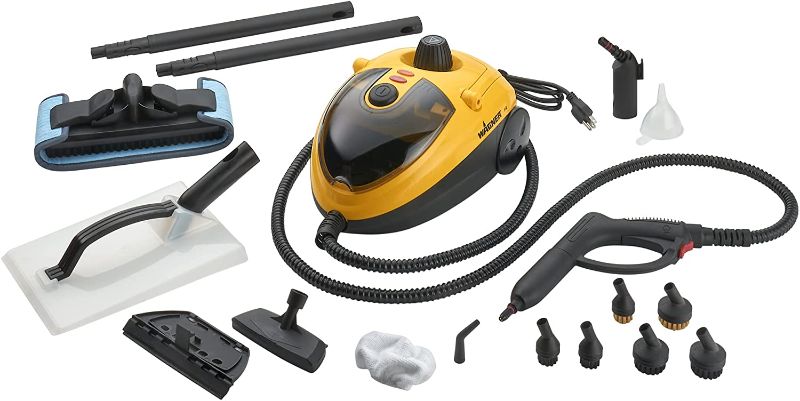 Photo 1 of Wagner Spraytech 0282014 915e On-Demand Steam Cleaner & Wallpaper Removal, Multipurpose Power Steamer, 18 Attachments Included (Some Pieces Included in Storage Compartment)
