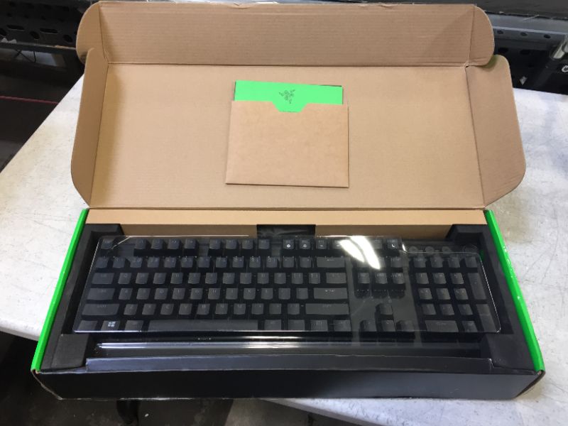 Photo 2 of Razer BlackWidow V3 Pro Mechanical Wireless Gaming Keyboard: Green Mechanical Switches - Tactile & Clicky - Chroma RGB Lighting - Doubleshot ABS Keycaps - Transparent Switch Housing - Bluetooth/2.4GHz
