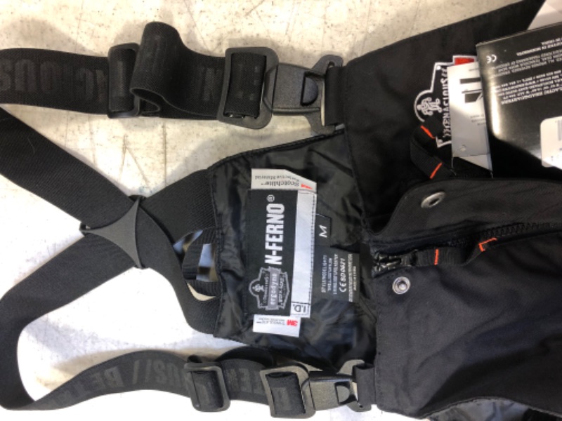 Photo 2 of Ergodyne N-Ferno 6471 Thermal Overalls, Black, M, 41213
