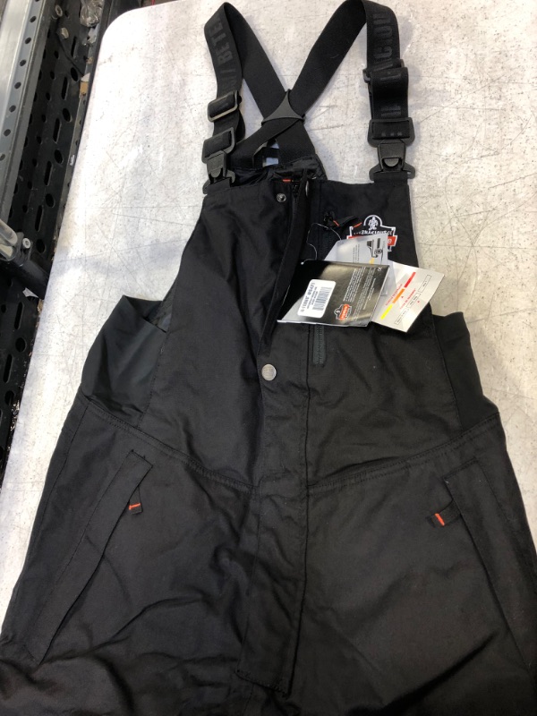 Photo 5 of Ergodyne N-Ferno 6471 Thermal Overalls, Black, M, 41213
