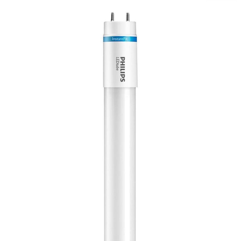 Photo 1 of Philips 54-Watt Equivalent 46in. Linear T5 InstantFit LED Tube Light Bulb Daylight (5000K)
