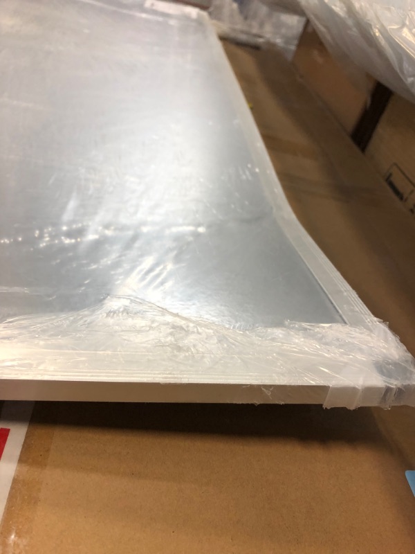 Photo 3 of VIZ-PRO Dry Erase Board/Magnetic White Board, 48 X 32 Inches, Silver Aluminium Frame
