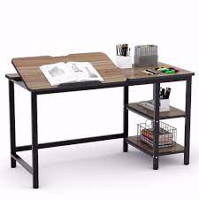 Photo 1 of Drafting Table, LITTLE TREE Multi-Function Drawing Table with Adjustable Tiltable Stand Table Board, Can Also be Computer Desk, Writing Desk or Workstation for Office and Home Use
