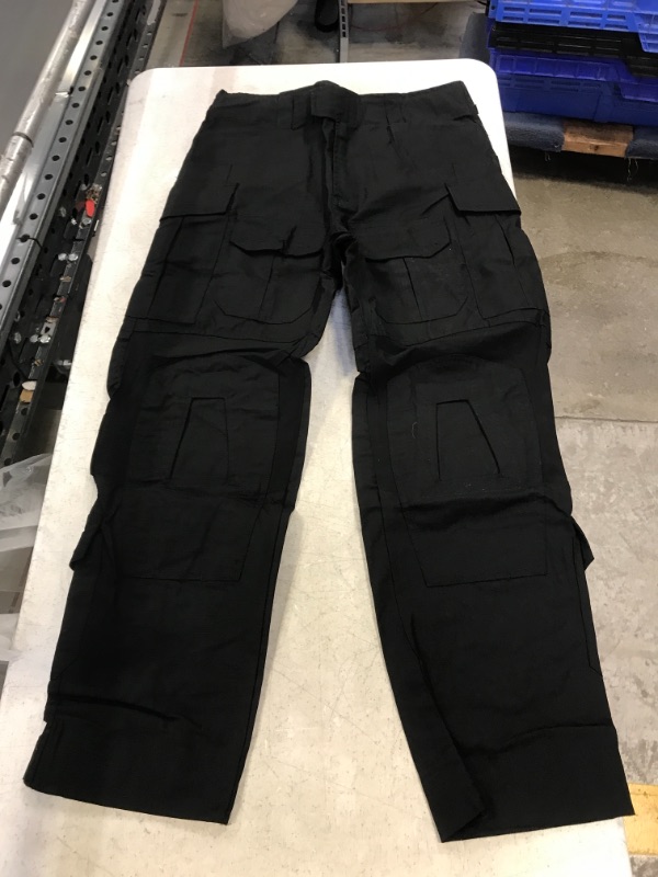 Photo 1 of Generic Black Tactical Shirt and Pants Set. Medium