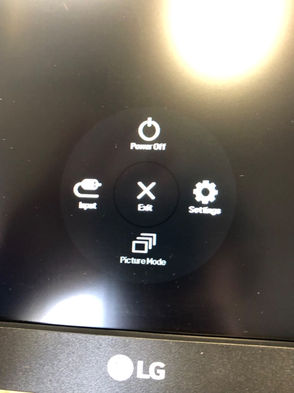 Photo 1 of LG 27UL500-W 27-Inch UHD (3840 x 2160) IPS Monitor with Radeon Freesync Technology and HDR10, White [ missing 2 screws to connect stand to monitor ]
