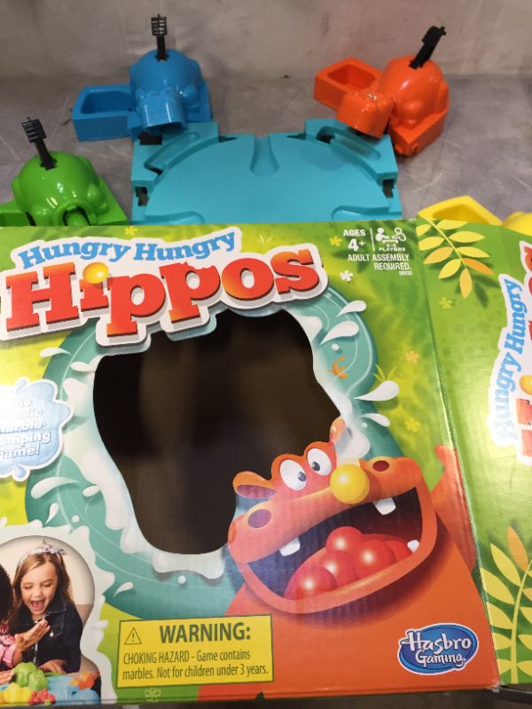 Photo 3 of Hungry Hungry Hippos Game *** PARTS ONLY***