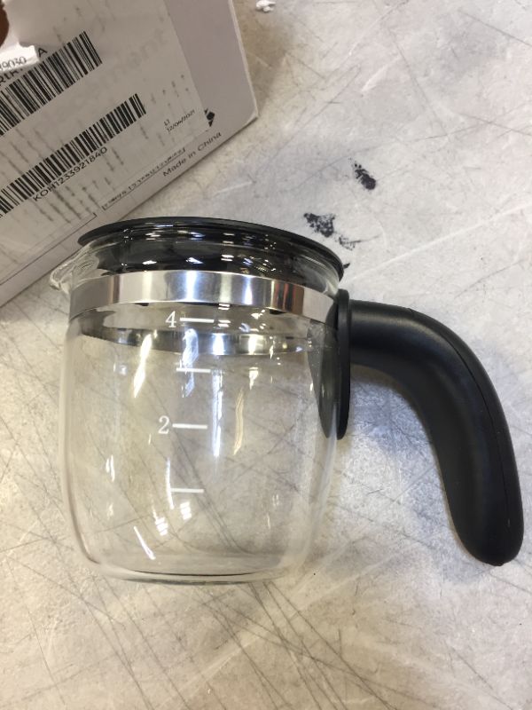 Photo 3 of Capresso 4-Cup Glass Carafe with Lid for 303 Espresso Machine
