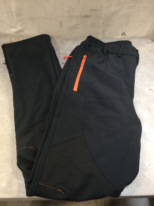 Photo 3 of Gash Hao Men's Snow Ski Pants Outdoor Trekking Fleece Lining Zipper Bottom Legs SIZE 32X32