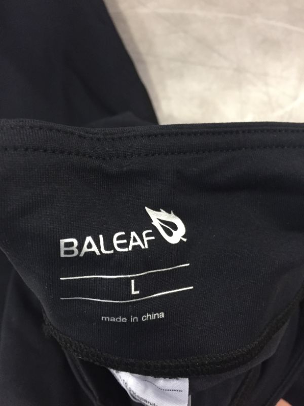 Photo 3 of BALEAF EXCERCISE BLACK LEGGINGS WITH SIDE POCKETS SIZE LARGE 